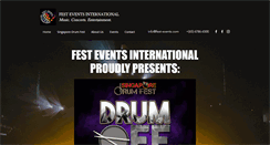 Desktop Screenshot of fest-events.com